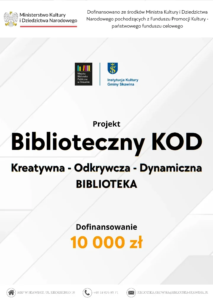 Skawińska biblioteka rozkoduje codzienność w nowym projekcie