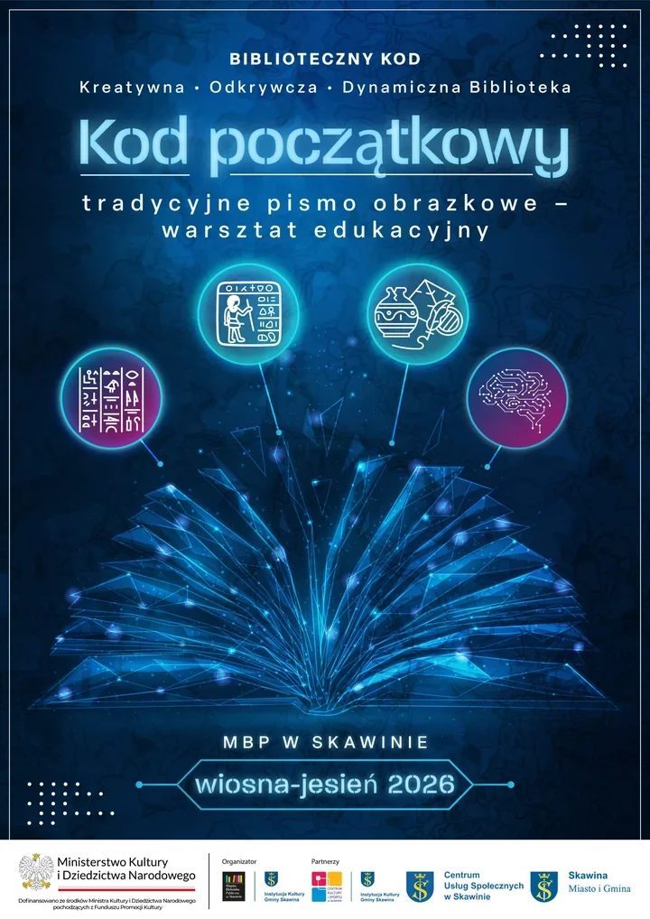 Skawińska biblioteka odpala Kod początkowy i wciąga dzieci w świat znaków