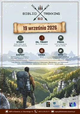 Z biblioteki na szlak - Biblio-Trekking 8.0 zabierze skawinian w teren