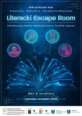 Biblioteczny labirynt w Skawinie - książki, kody i wyjście na czas