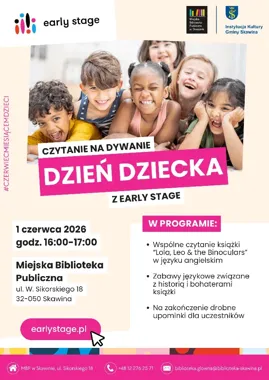 Angielska biblioteka na Dzień Dziecka - Skawina zaprasza najmłodszych