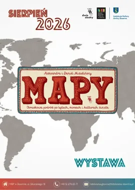 W sierpniu Skawina rusza w świat - biblioteka pokazuje niezwykłe mapy