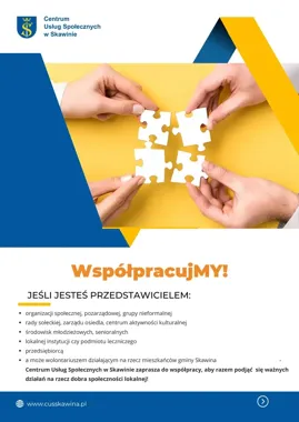CUS w Skawinie wraca z publikacją, która łączy pomoc i współpracę