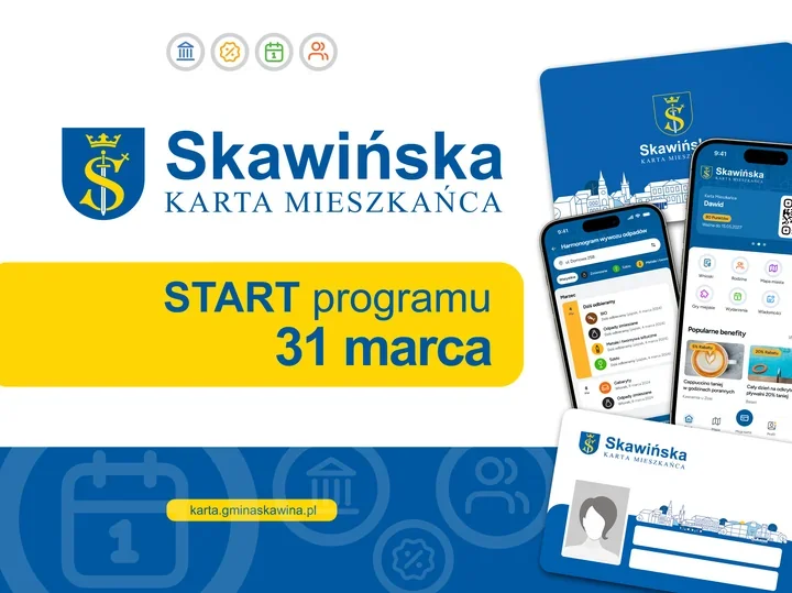 Skawińska karta mieszkańca rusza i ma zamknąć sprawy miasta w jednej aplikacji