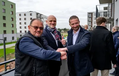 W Skawinie oddano nowe mieszkania, a klucze trafiły już do najemców