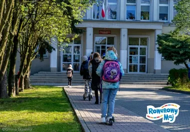 Rowerowy Maj wraca do Skawiny – tysiące dzieci ruszą aktywnie do szkół