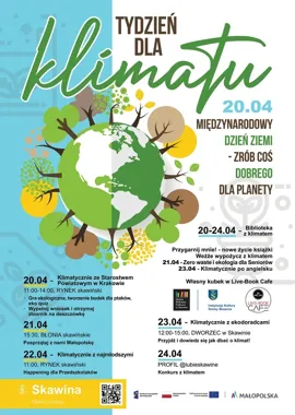 Tydzień dla klimatu w Skawinie połączy warsztaty, sadzenie i eko porady