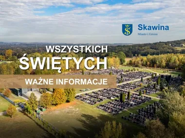 Cmentarz komunalny z mniejszym parkingiem. W Skawinie będą zmiany dla kierowców